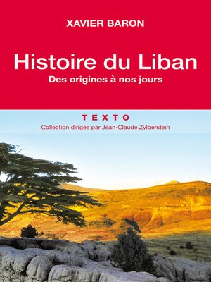 cover image of Histoire du Liban